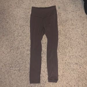 brown aerie offline leggings